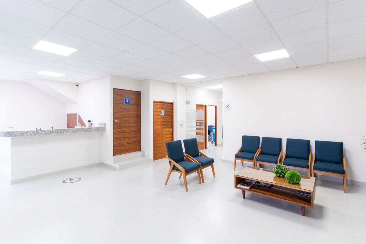 The bright, modern interior of Lumen Aesthetics